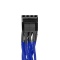 Individually Sleeved 4Pin Peripheral Cable - Blue