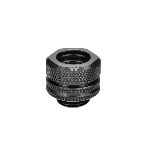 Pacific G1/4 PETG Tube 12mm OD Compression – Black